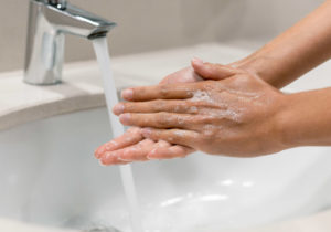 handen wassen 