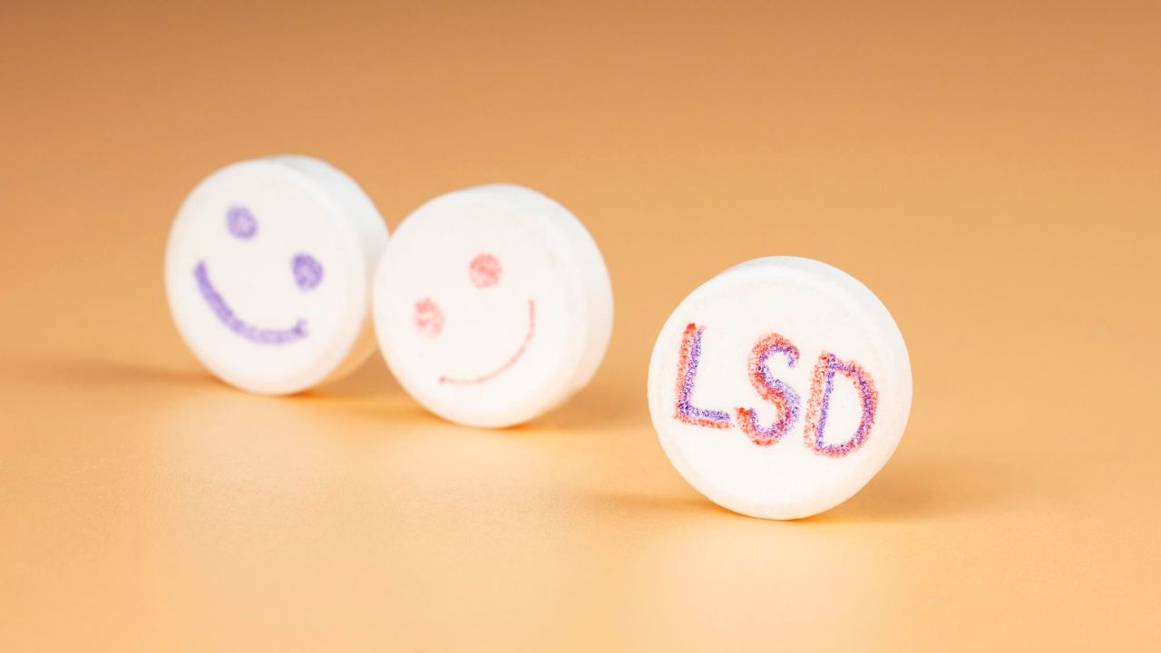 LSD pillen psychedelische drugs