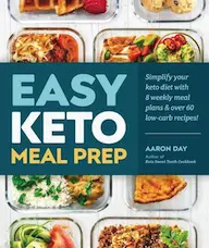keto dieet boek met makkelijke maaltijden