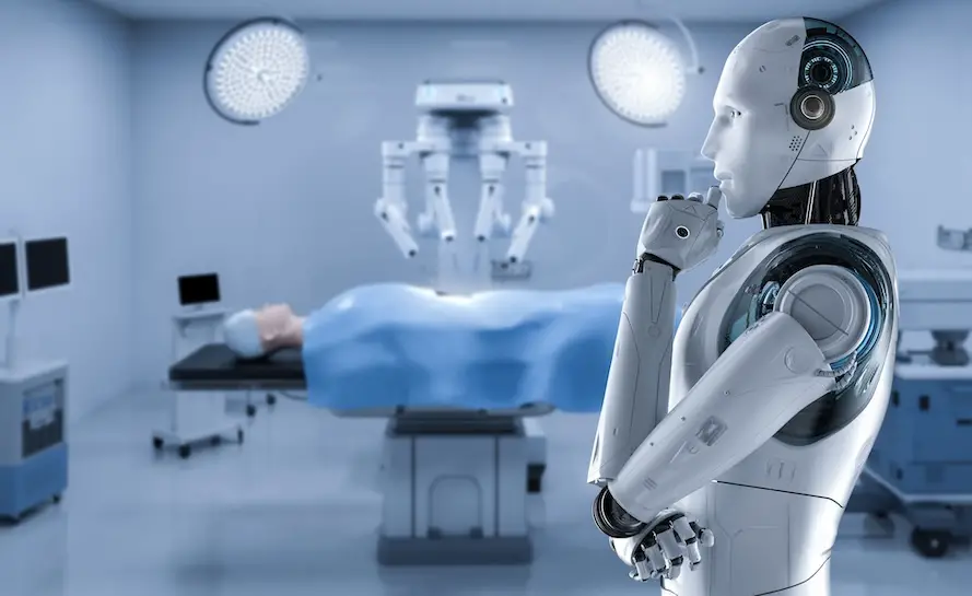 robot dokter in operatiekamer